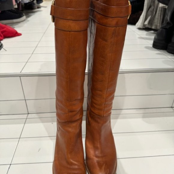 Coach tan riding boots - Picture 4 of 4
